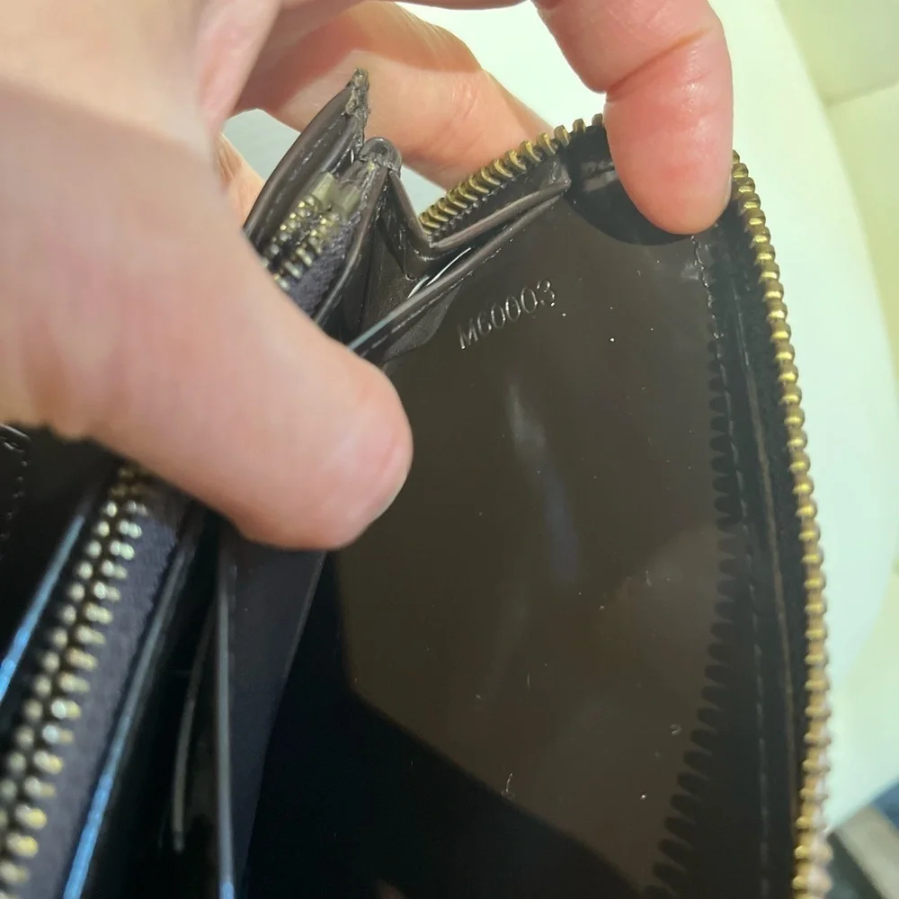 Louis Vuitton Brown Key Holder with Embossed Monogram